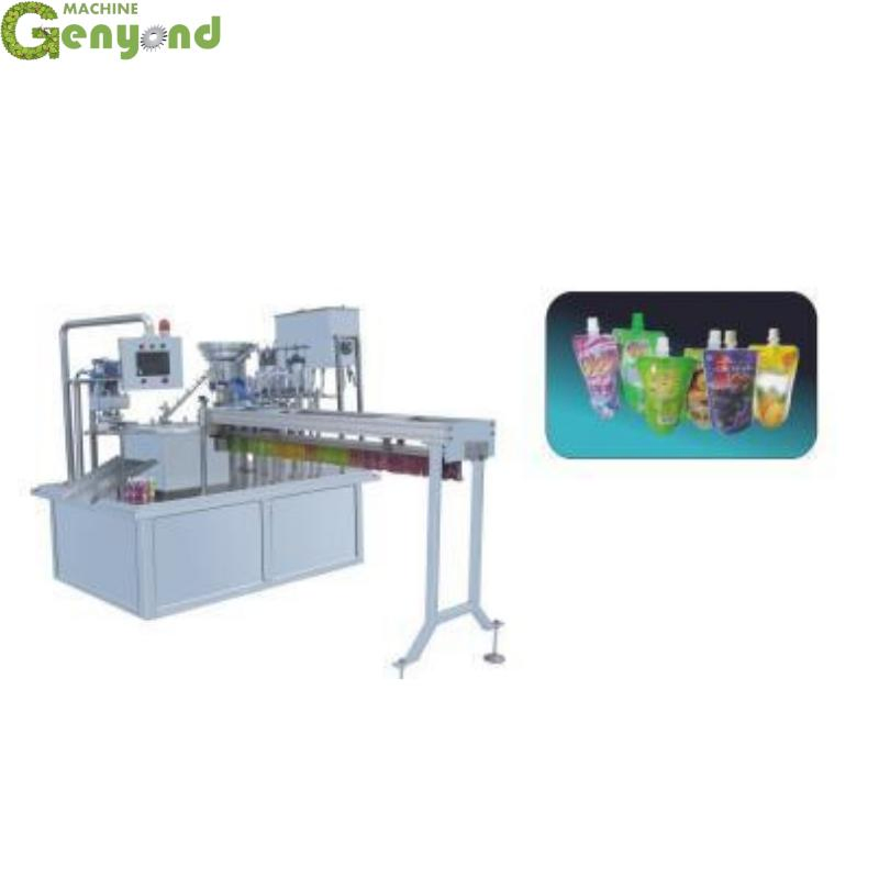 Automatic Cup Jelly Filling Sealing Machine Jelly Cup Production Line