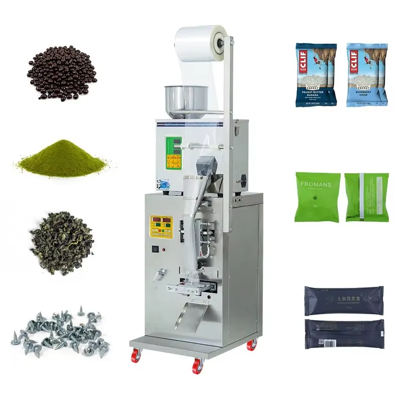 Auto Multi-function Small Pouch Packaging Machine Hot Sale for Coffee Spice Tea Granule Powder Made China for Food Paper