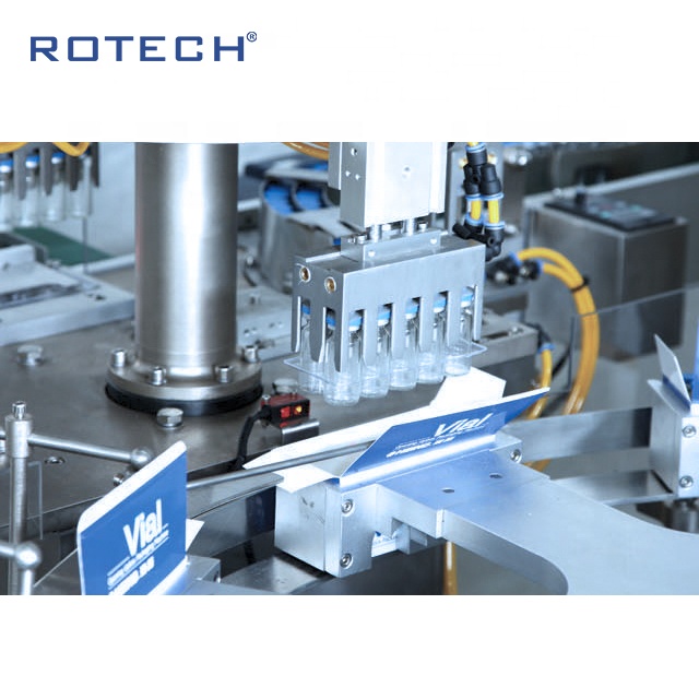 Automatic Vial Ampoule Opening Upbox Packing Cartooning Machine
