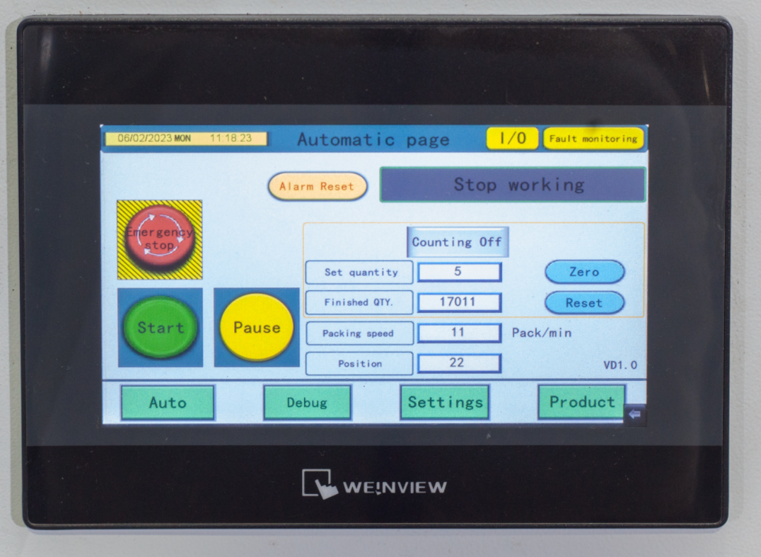 7 inch Touch Screen Control Unit