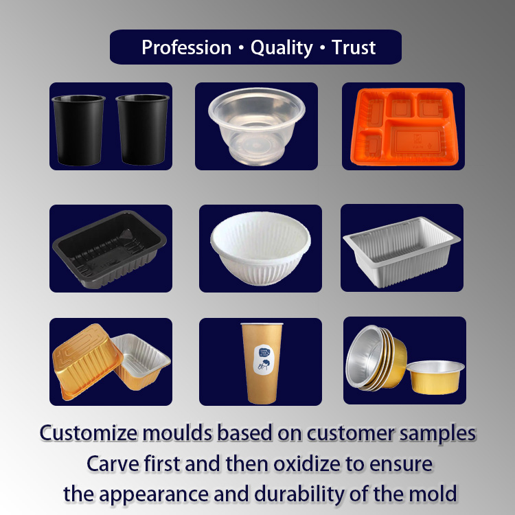 Small Businesses Fast Food Tray Sealing Machine for Square Plastic and Aluminum Containers Gas Nitrogen Flushing Sealer
