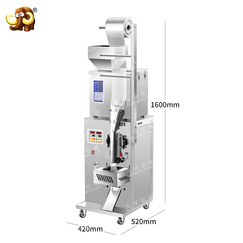 DZD-220B Hot Sale Cheap Automatic Sachet Tea Bag Packaging Powder Sugar Granule Coffee Mini Packing Machine