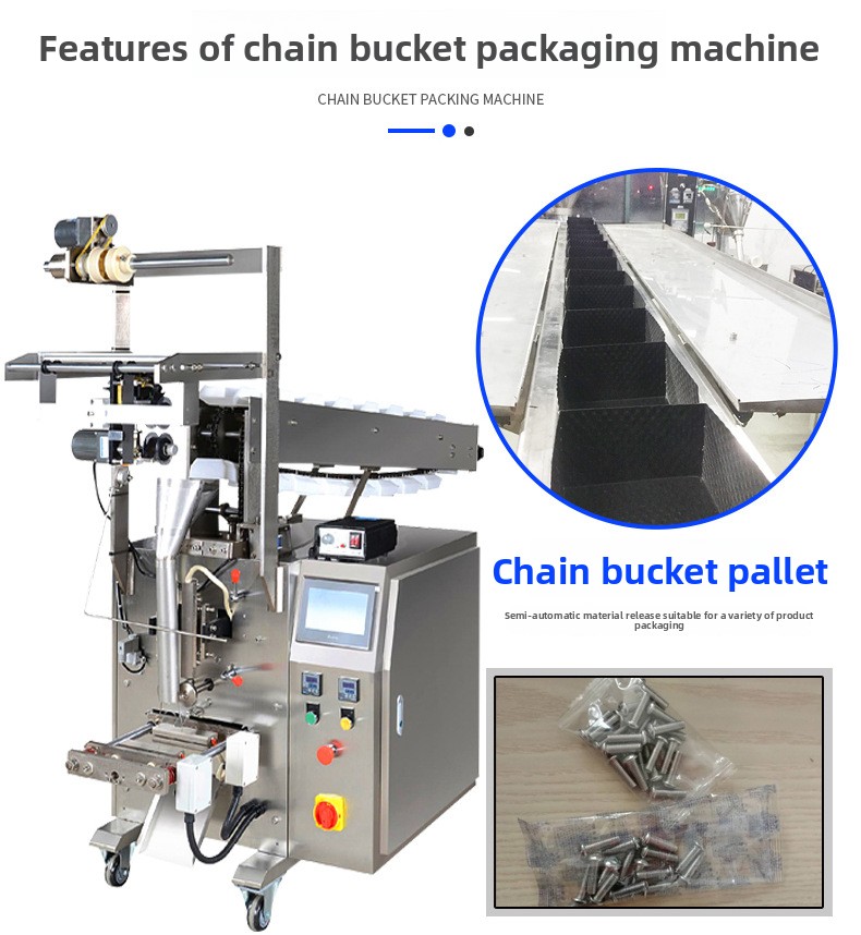 High Speed Automatic Vertical Food Chips Packing Machine With PLC Labeling Plastic Bags Packaging