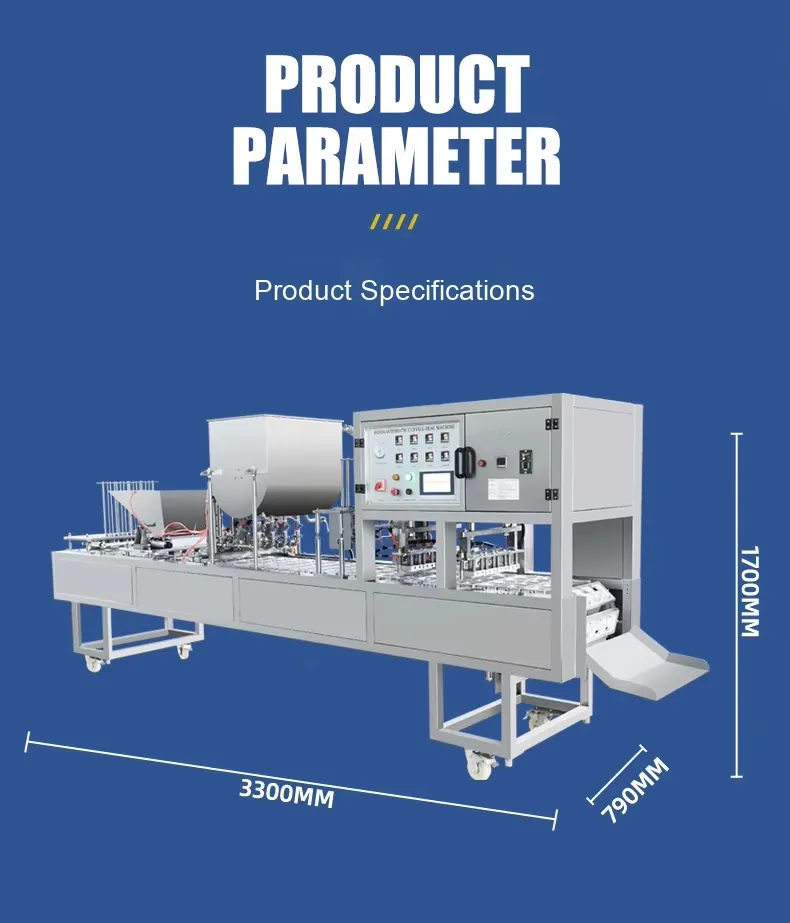 Bg32A Automatic Cup Filling Sealing Machine for Juice with Particle