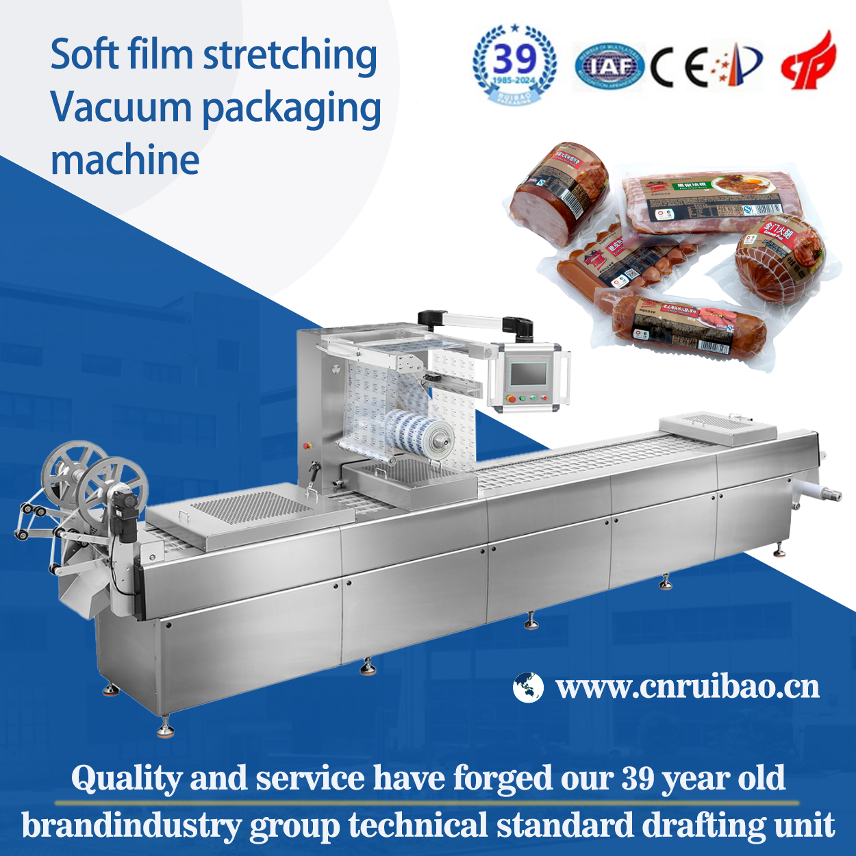 Price Meat Thermoforming Vacuum Machine Modified Atmosphere Small Mold Commercial Vacume Sealer Thermoform Packing Machine