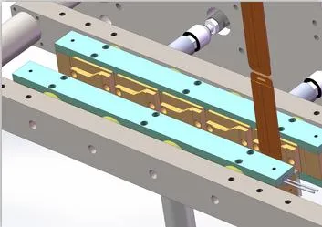 Transverse sealing device