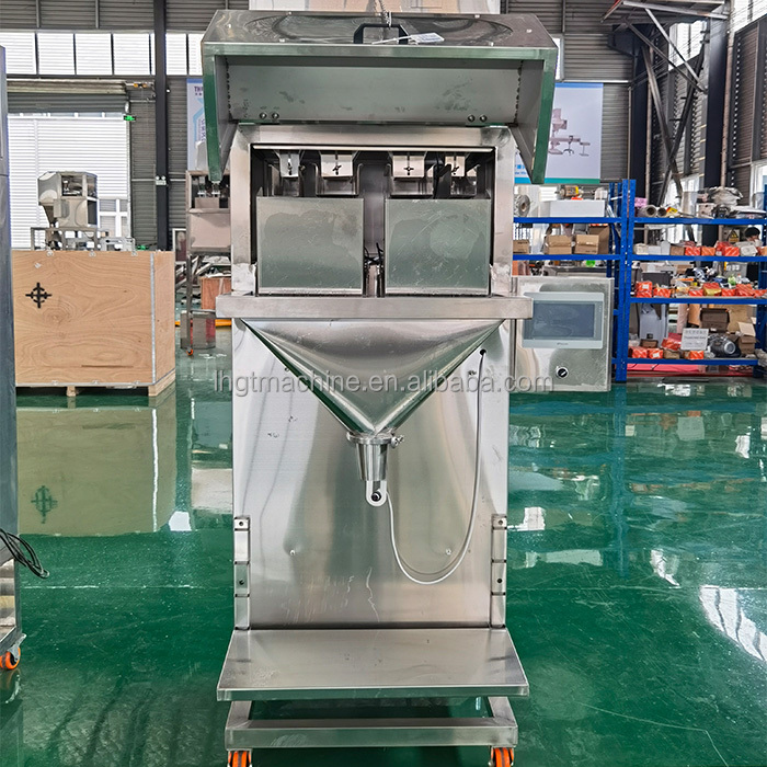 2 Head Linear Combination Weigher Nuts Weighing Machine Granule Automatic Food Packaging Machine