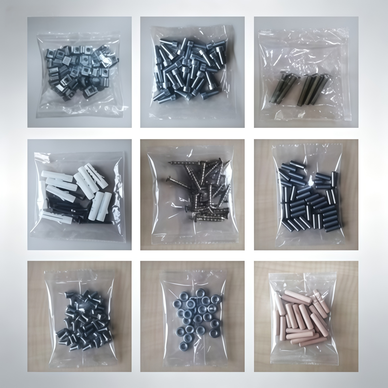 Automatic Counting Packing Machine Vertical Form Fill Seal VFFS Packaging Machine for Screws Nuts Bolts Washers Small Parts