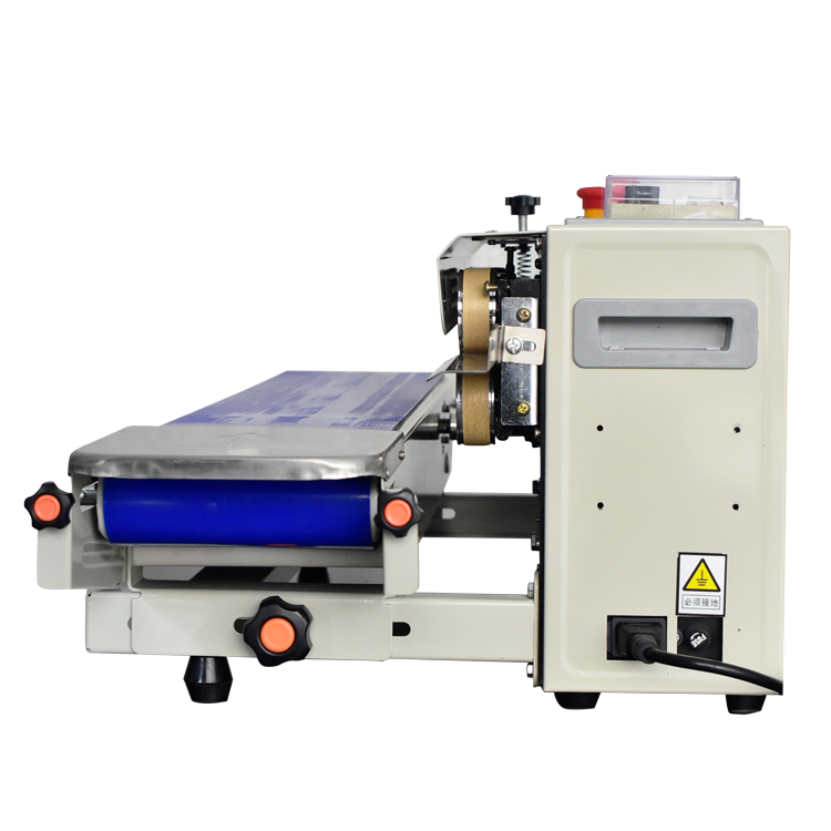 Heat Plastic Bag Oil Food Pouch Packing Automatic Continuous Band Sealer Sealing Machine