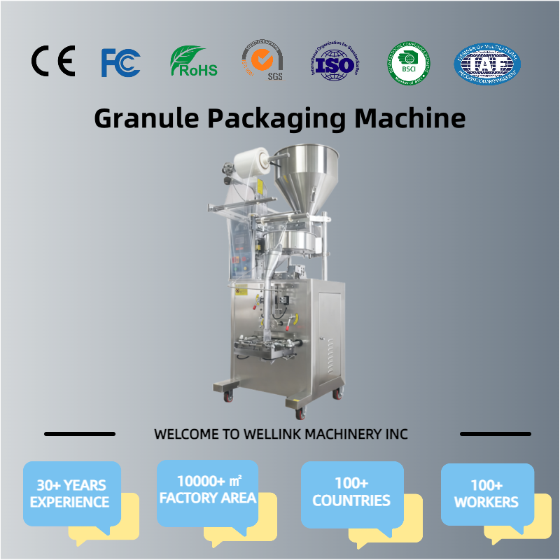 Granule packaging machine