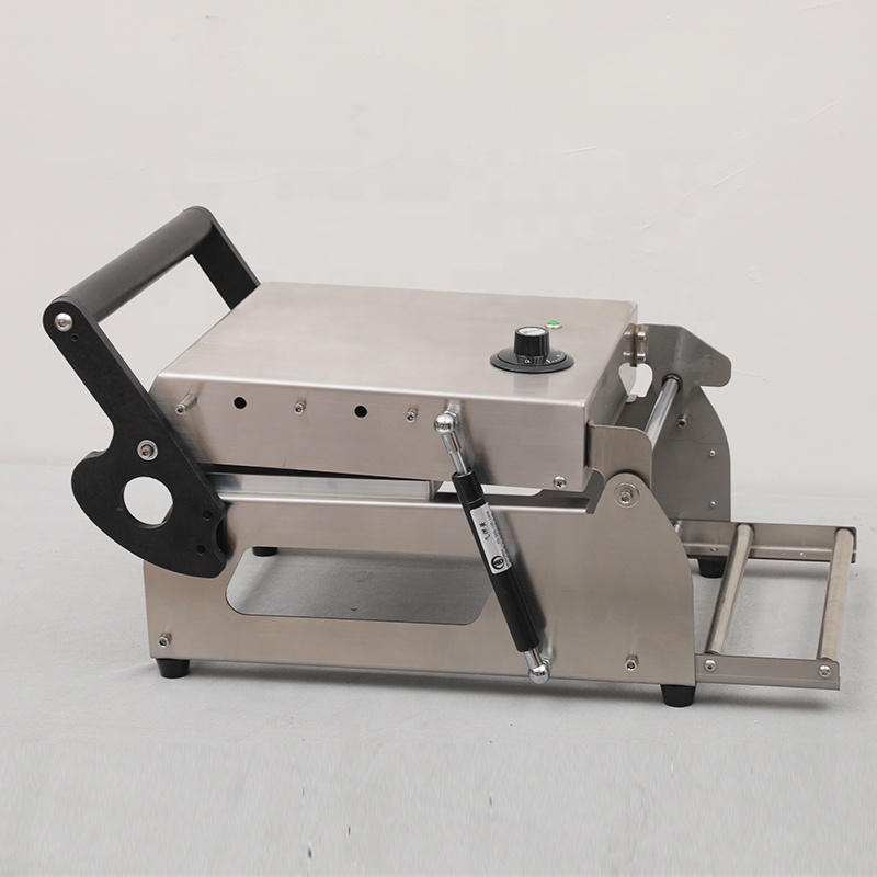 Fruit Vegetables Manual Packing Machine Fast Food Tray Sealing Machine Plastic Film Packaging Sealer Heat Seal Sealing Machine