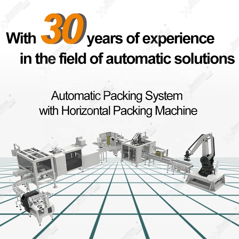 Soap packing line equipment view 1