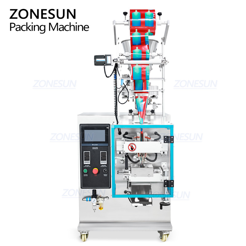 ZONESUN ZS-FS240KQ Full Automatic Granule Bag Vertical Form Filling Sealing Machine