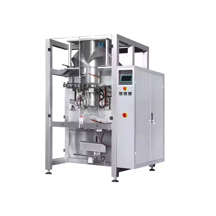 Automatic Vertical Sugar Salt Bagging Machine Snack Chips Bean Cereal Bag Packaging Machine 1kg 5kg Weighing Packing Machine