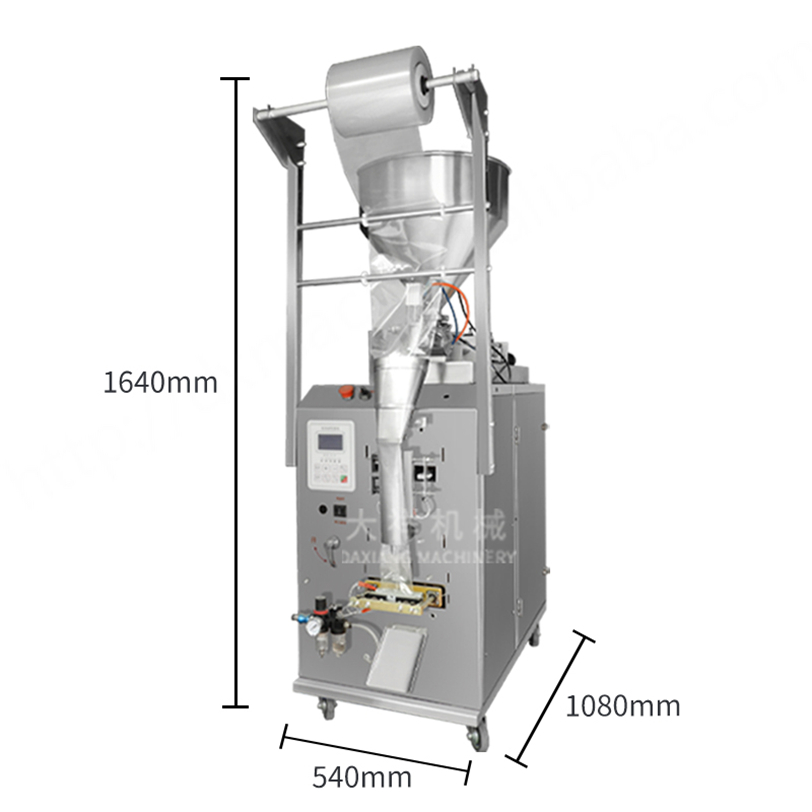 DZD-220JB Autom Liquid Paste Packet Sachet Pouch Bagging Sealing Sauce Ketchup Filling Shampoo Sachet Packing Machine