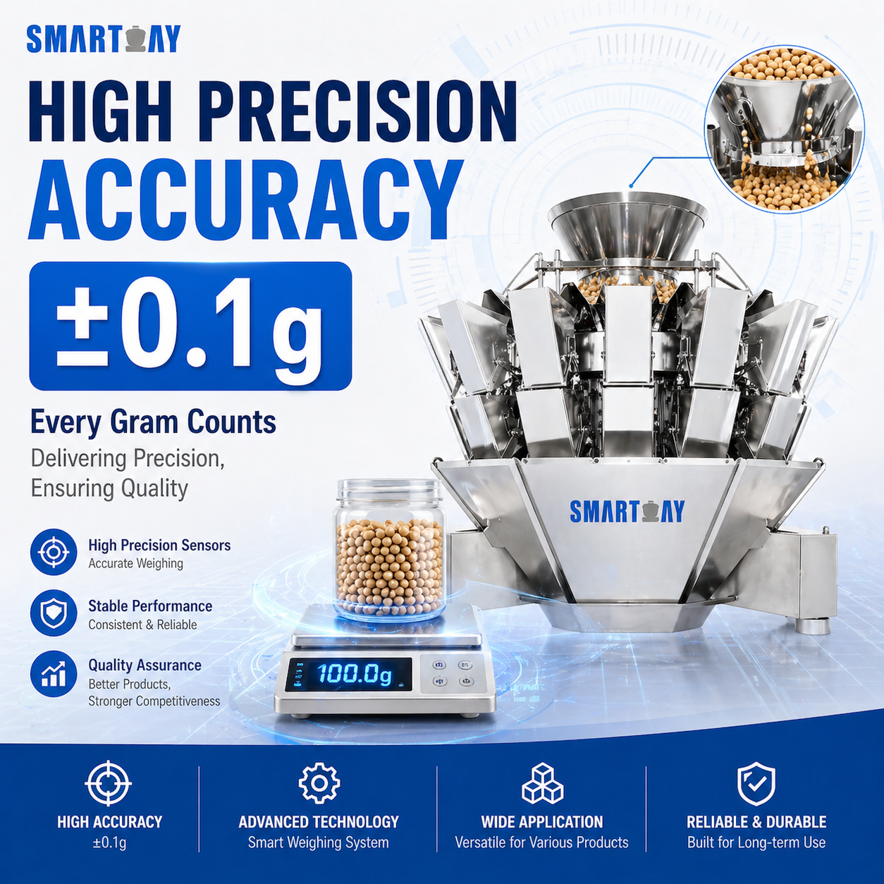 High Speed Stainless Steel Ready Meal Tray Sealing and Packing System Automatic MAP Ready Meal Tray Sealing Turnkey Line