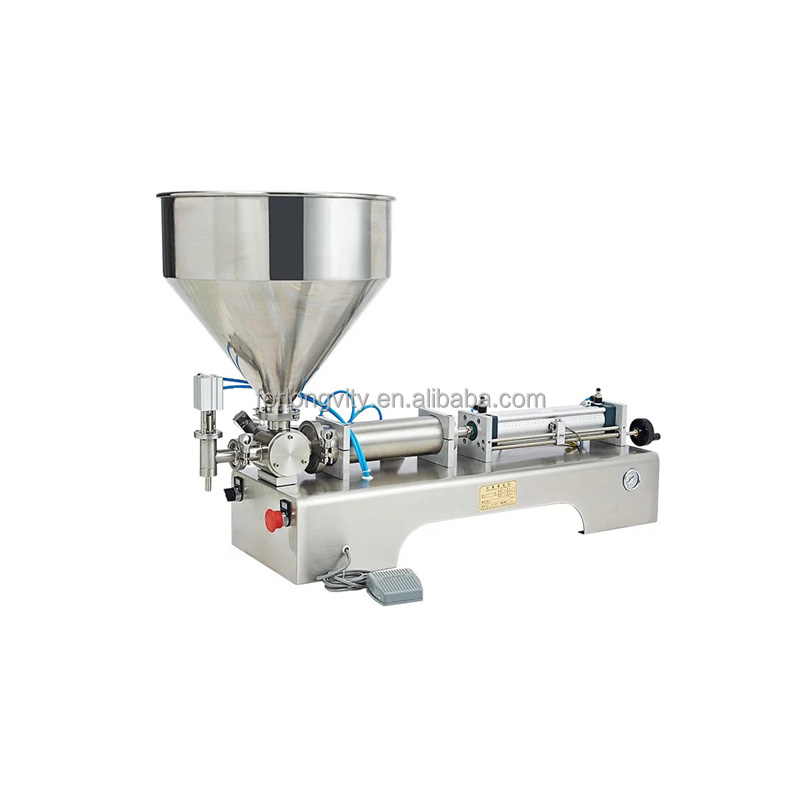 Electrically Driven Semi-Automatic Tube Filling Machine for Honey Paste Shampoo Cream Liquid Bottle Washing Specialized