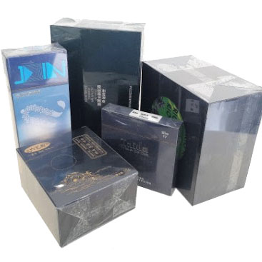 Manual Cellophane Wrapping Machine Tea Box Overwrapping Machine Heat Shrink Sealing For Perfume Cigarette Poker Cosmetics