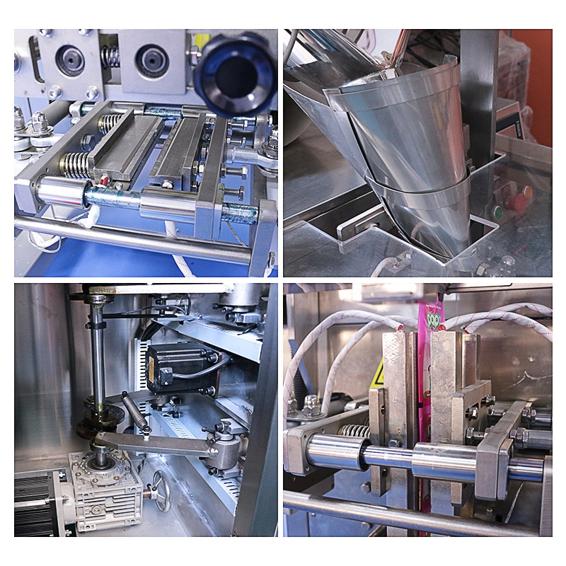 4 Side Seal Sachet Envasadora Vertical Automatic Packaging Chili Pepper Filling Coffee Powder Packing Machine Emballage