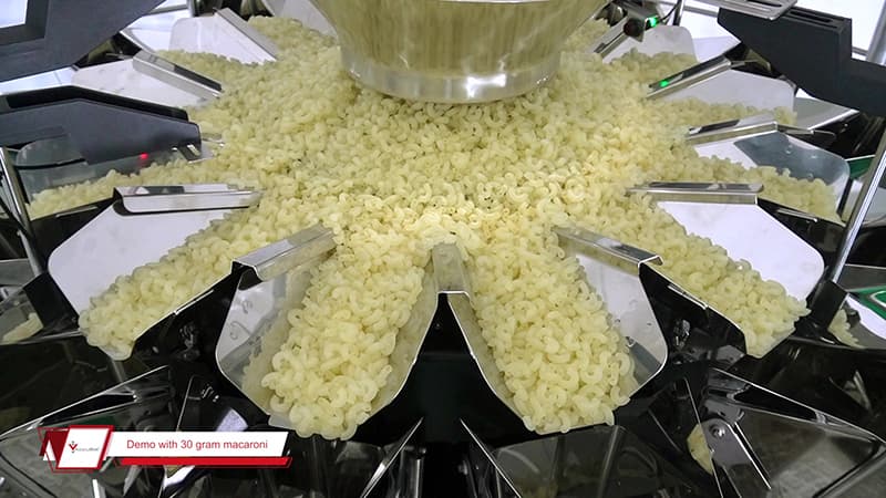 Hot Selling 14 Head Combination Multi Head Weigher Pet Food Vertical Packing Machine Multihead Weigher Machine