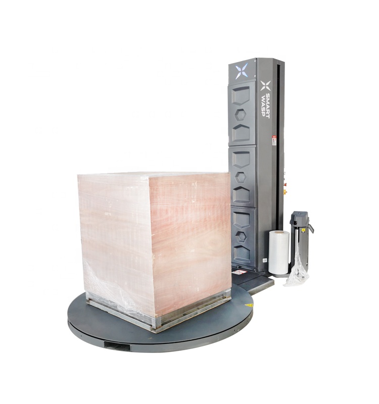 Industry Semi Automatic Stretch Wrapper Film Shrink Wrap Pallet Wrapping Machine