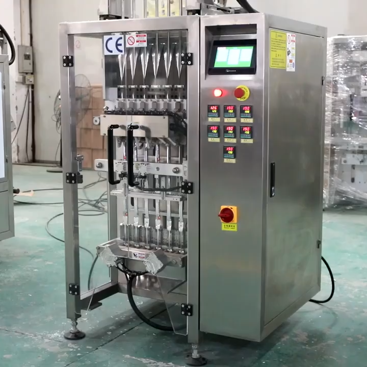 High Speed Multi Lane 1/3g 5g 7g Stick Sugar Packing Coffee Powder Stick Filling Automatic Packaging Machine