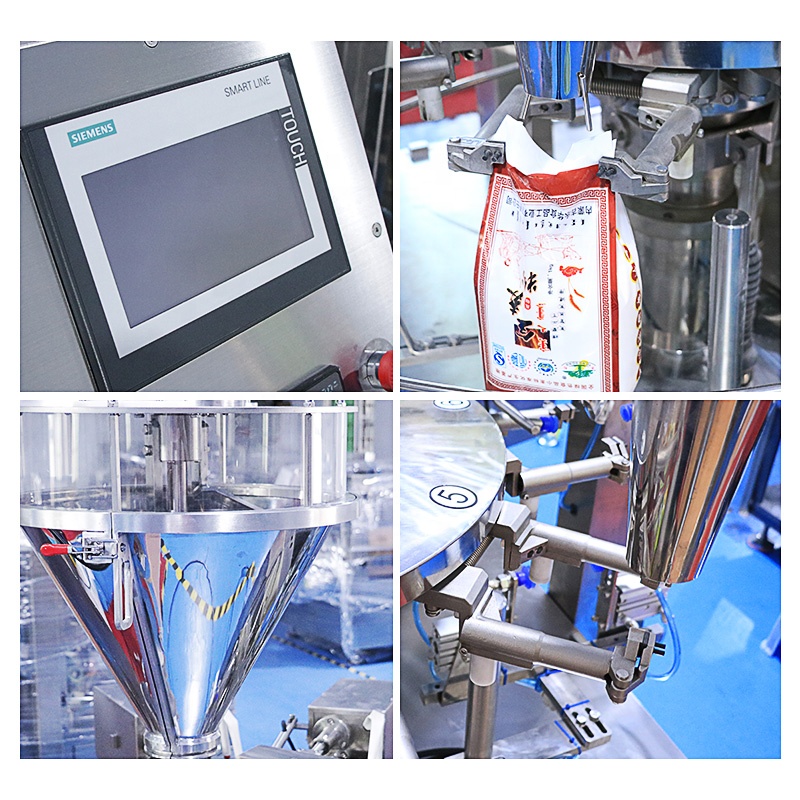 Automatic Packaging Stand up Zipper Bag Premade Pouch Fill Seal Chilli Milk Food Coffee Powder Bolsa Doypack Packing Machine