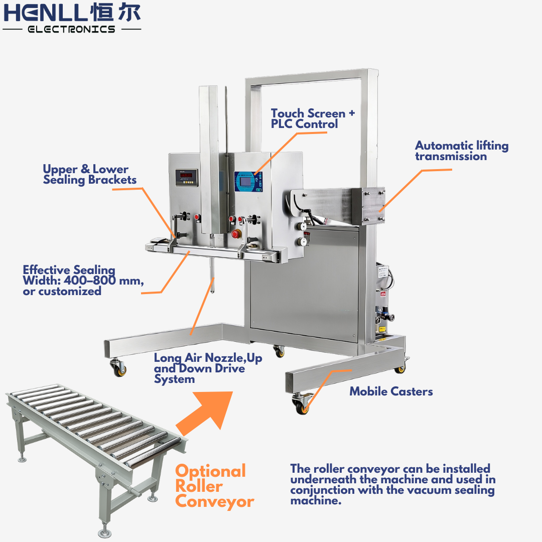 External Vacuum Seal Machine Structure