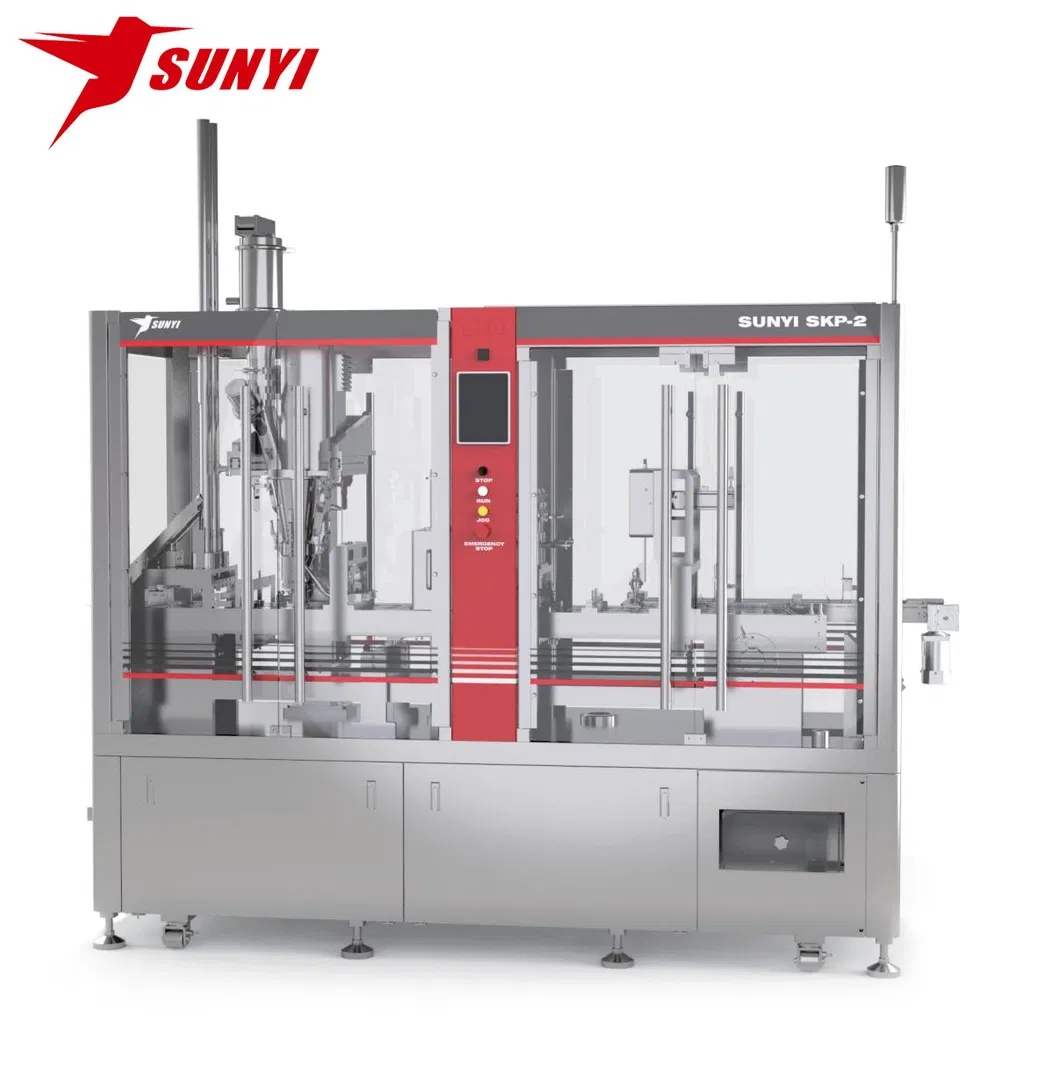 Compact Automatic Pet Food Small Cup Filling and Sealing Machine