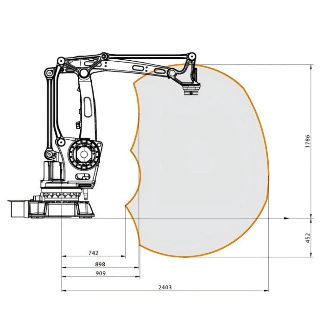 Palletizing Arm Detail 2