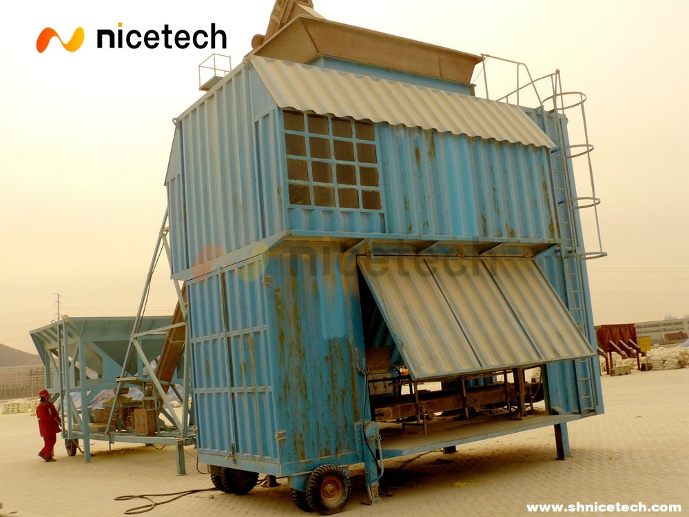 Port Use Weighing and Bagging Machine in The Mobile Container