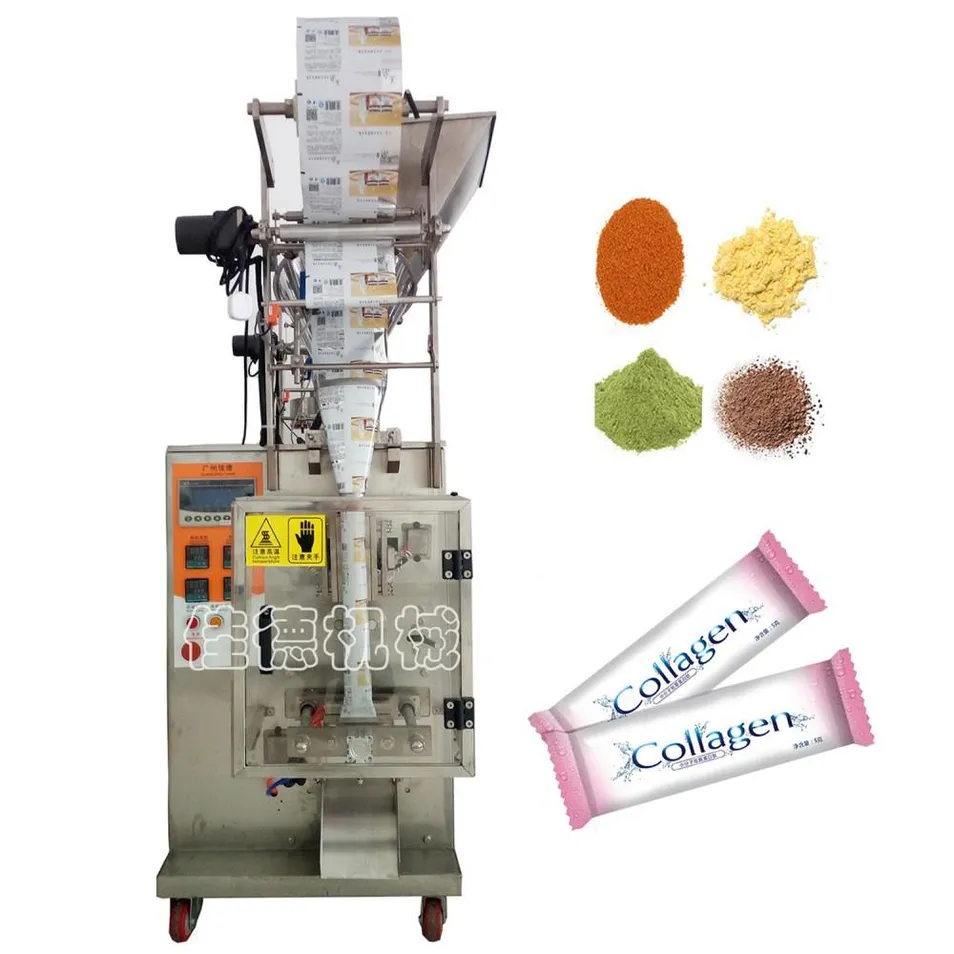 Fully Automatic High Precision Back Seal Chili Powder Packaging Machine
