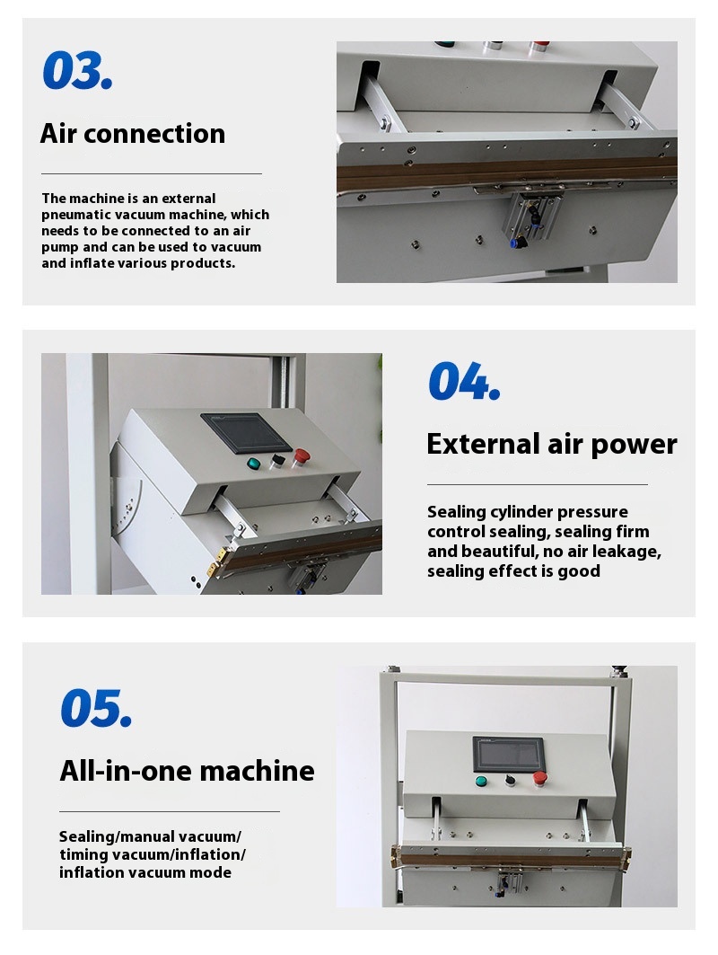 Vertical External Vacuum Packaging Machine Details 8