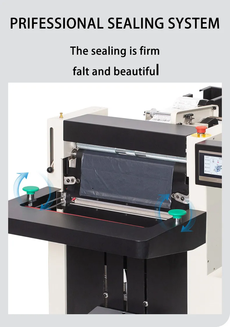DFD-40/40I/40A High-speed Express Bagging Machine Automatic Packing Machine Courier Bag Packaging Sealer Bag