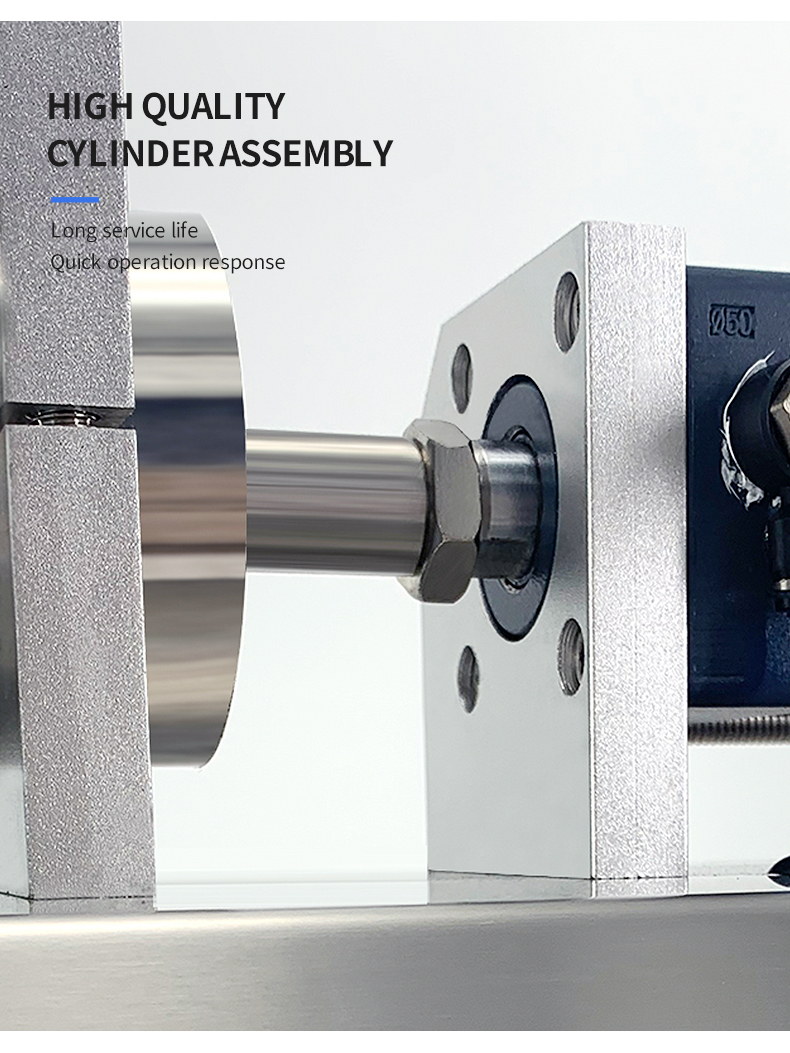 Liquid piston filling machine details 6