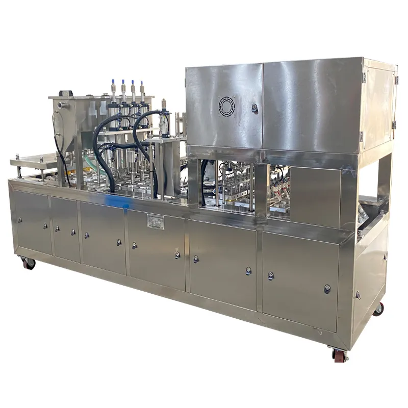 Liquid Yogurt Cup Filling and Sealing Machine Details 2