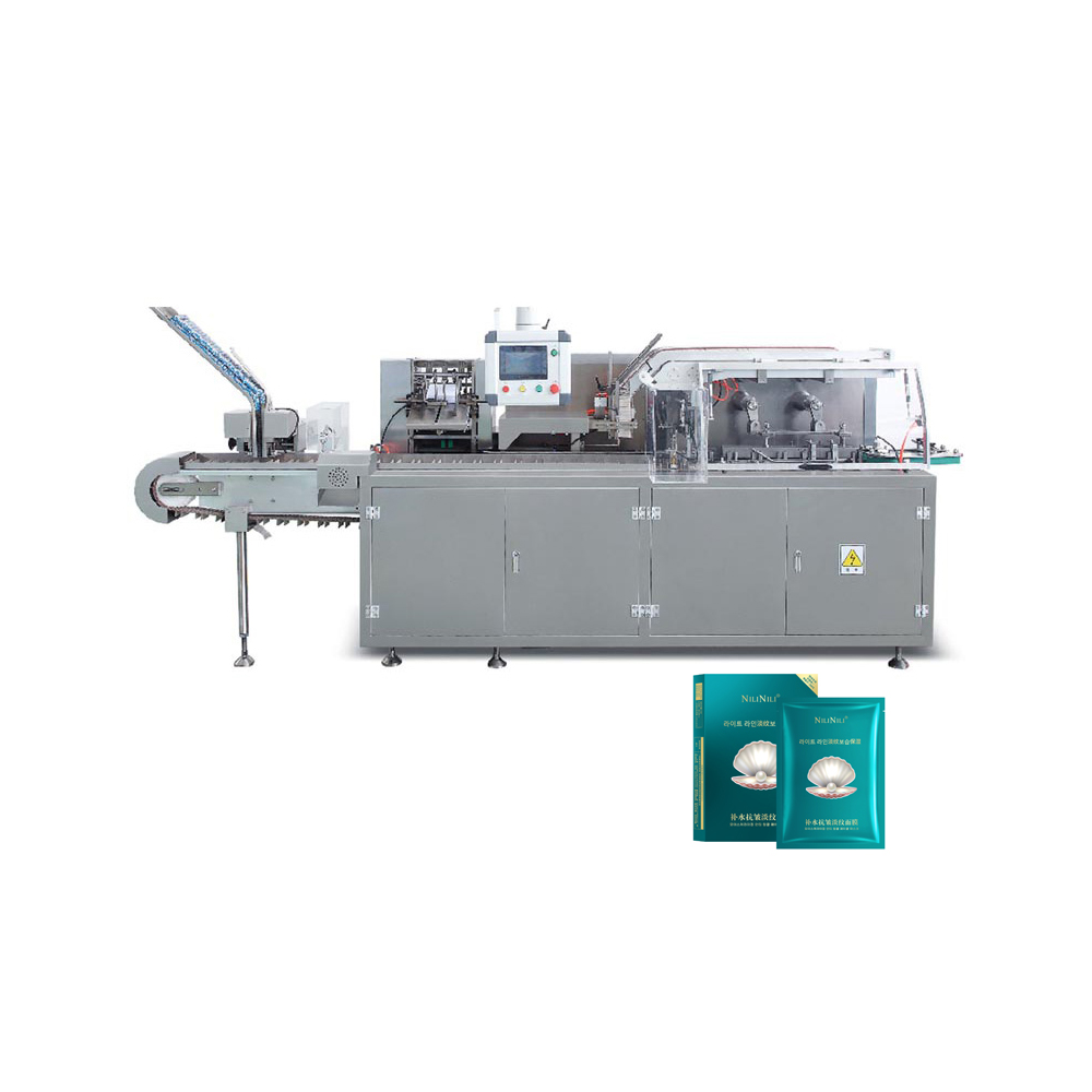 Automatic Multi-functional Cartooning Machine 40-60 Boxes/Min Gluing Closing Tea Bags Plastic Paper Materials Electric Motor