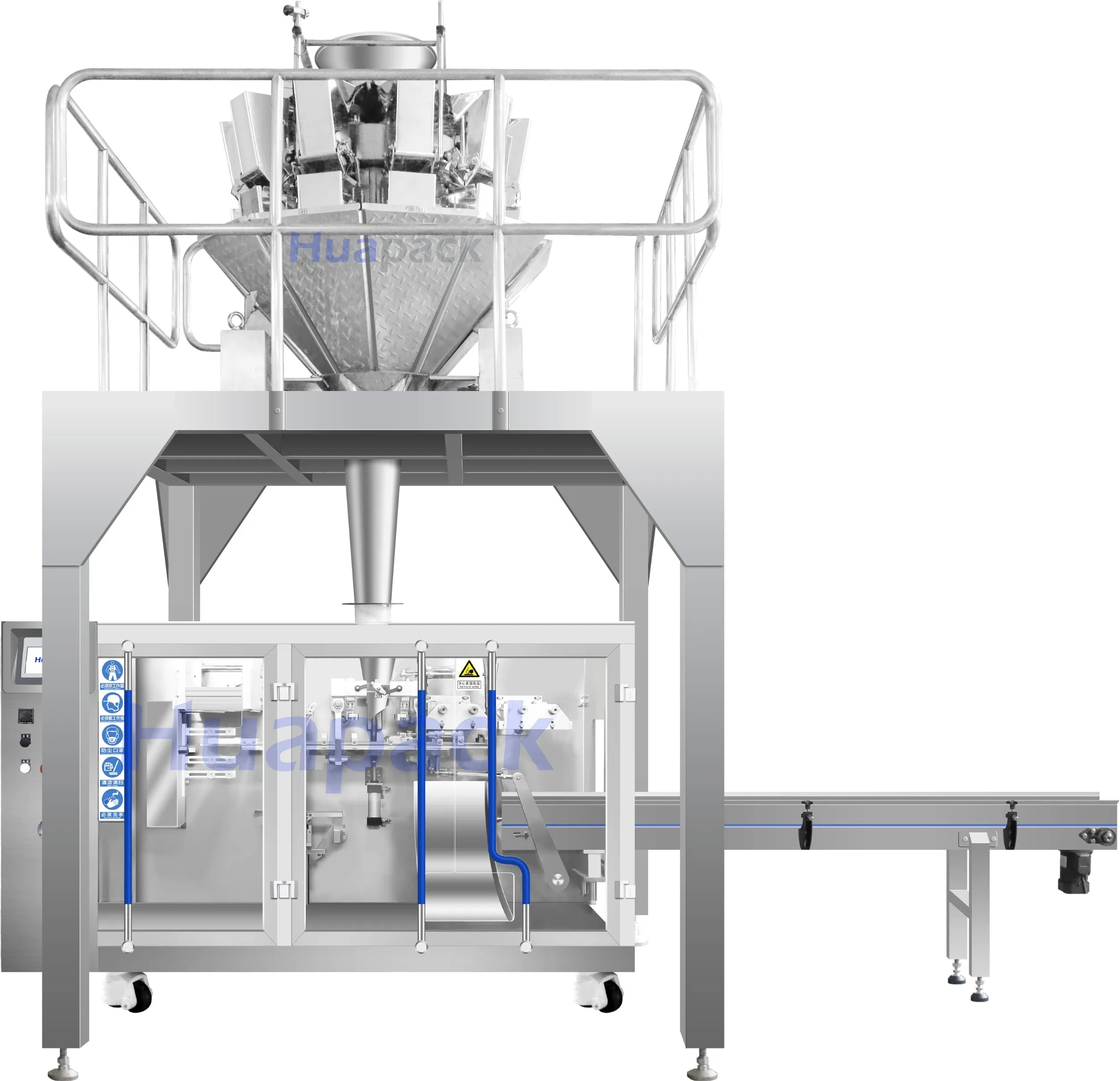 Horizontal Premade Pouch Filling Powder Packaging Food Packing Machine