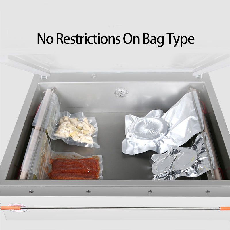 DZ-260B Wholesale Commercial Desktop Sealer Vacuum Packaging Machine For Food Rice Meat Fish Vacuum Seal