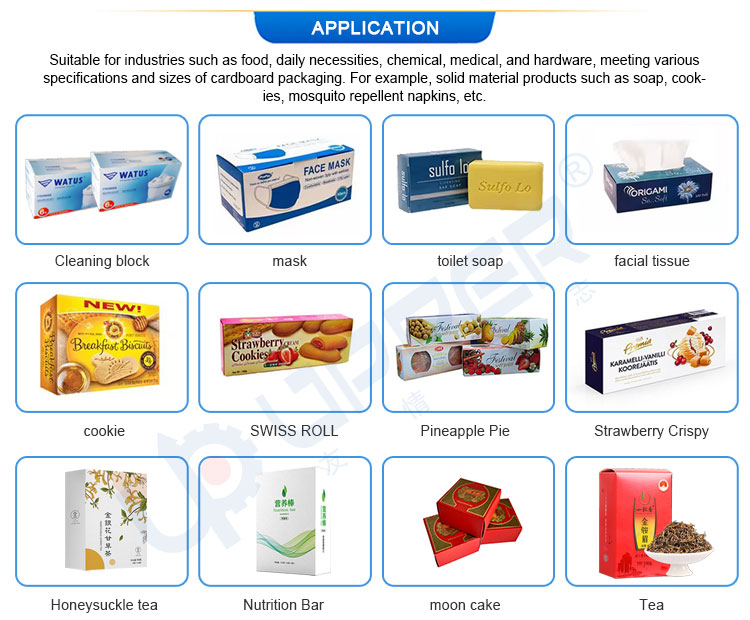 Water Fitter Cartooning Machine for 6 Pcs Collection Into One Paper Box , Boxing Machine