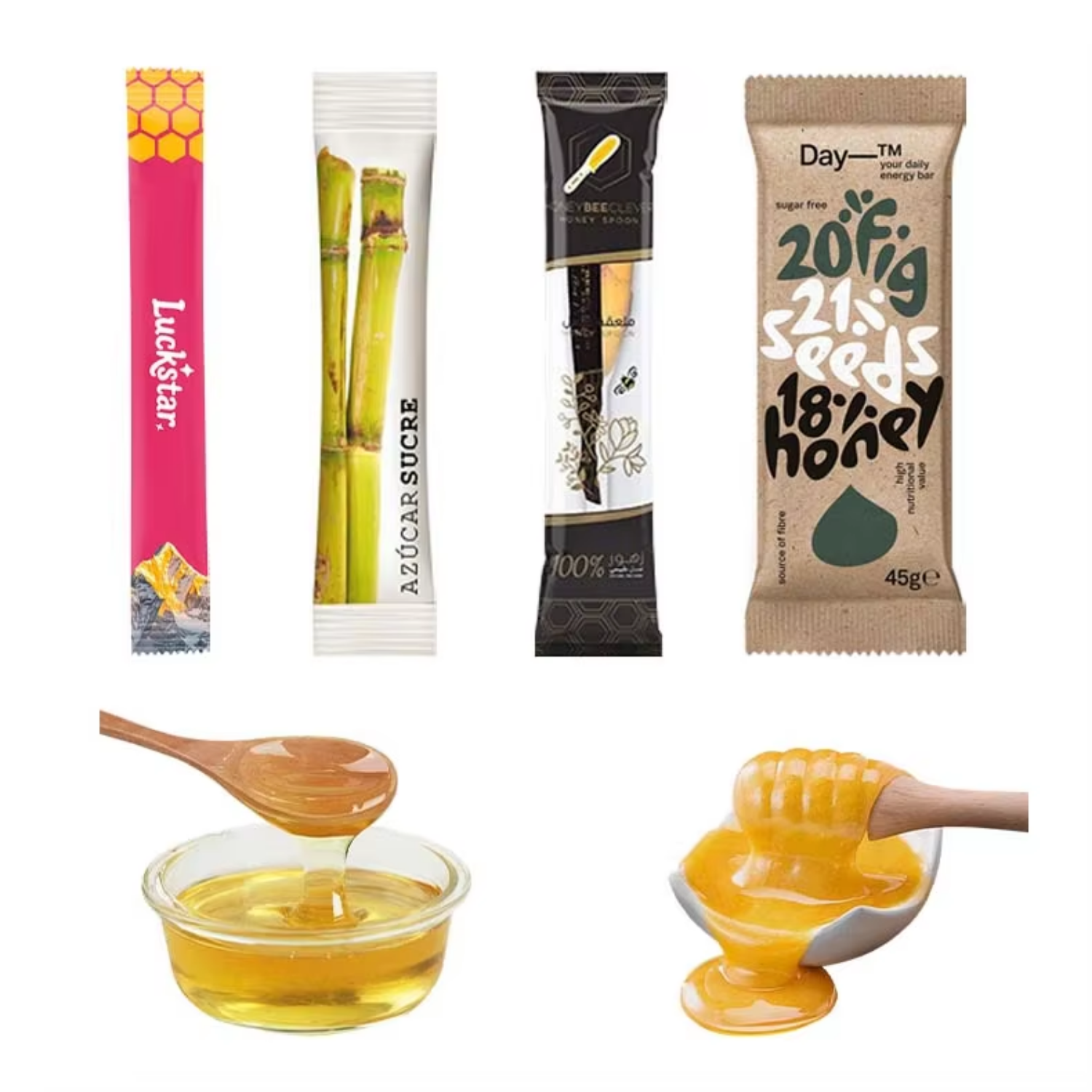 Automatic Vertical Form Fill Seal Multi Line Sachet Liquid Packaging Filling Machine Honey Stick Packing Machine