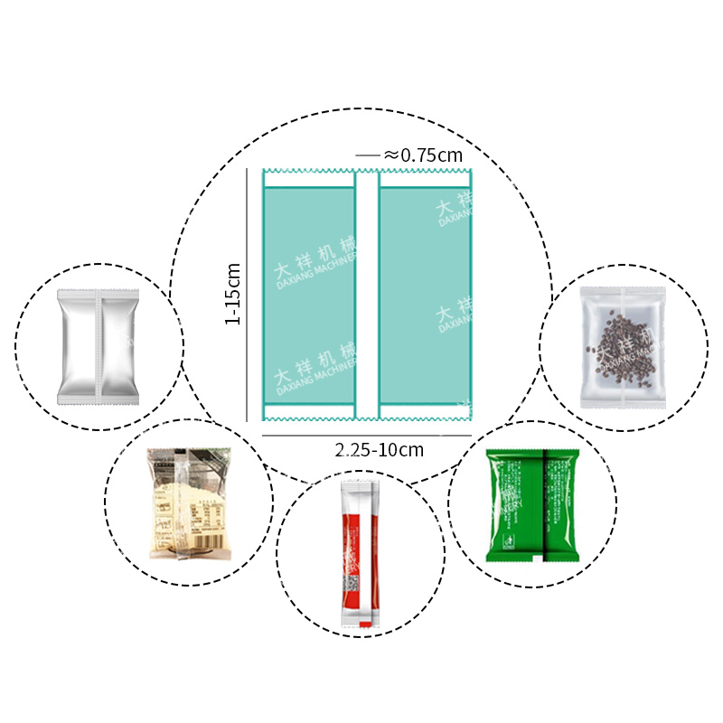 DZD-220B Hot Sale Cheap Automatic Sachet Tea Bag Packaging Powder Sugar Granule Coffee Mini Packing Machine