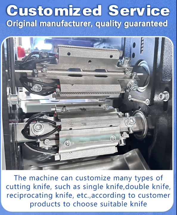 Full Automatic Horizontal Wrapping Flow Machine Food Grade Sanitary Pads Napkins Multifunctional High Productivity Foil Pouch