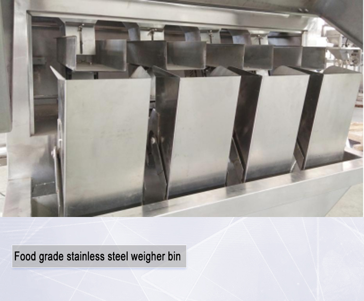 Weigher Bin