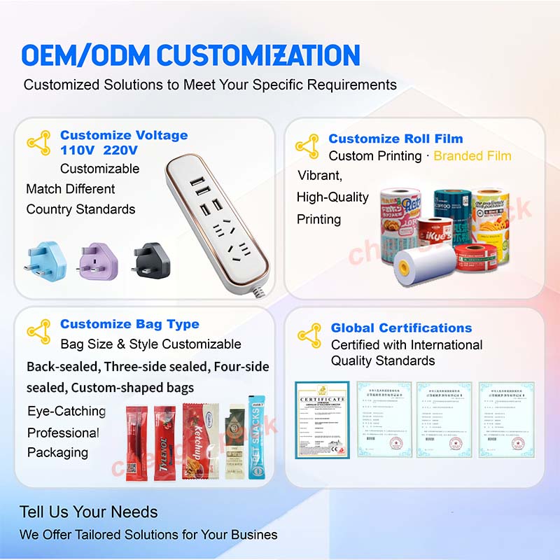 Automatic Vertical Form Fill Seal Multi Line Sachet Liquid Packaging Filling Machine Honey Stick Packing Machine