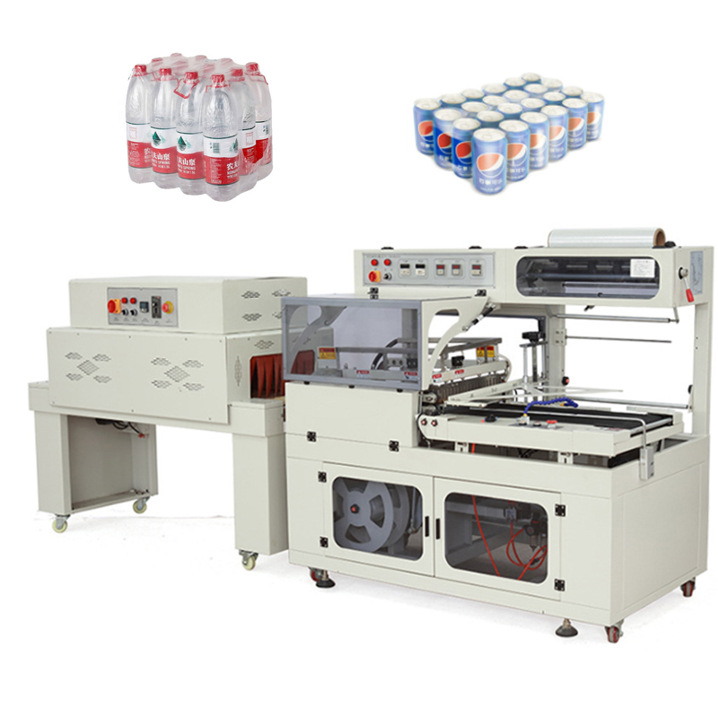 PE Film Packing Machine Heat Oven Tunnel Thermal Water Bottles Shrink Wrapp Packing Machine