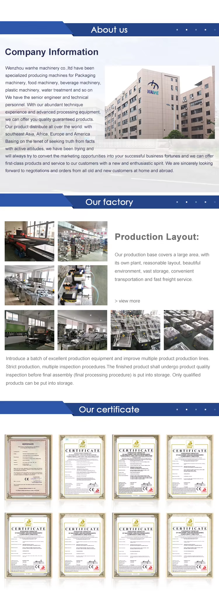 Company Facility