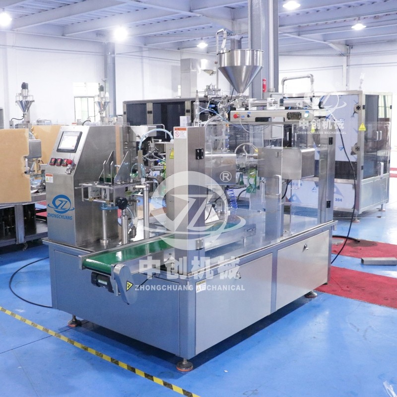 Automatic Packaging Stand up Zipper Bag Premade Pouch Fill Seal Chilli Milk Food Coffee Powder Bolsa Doypack Packing Machine