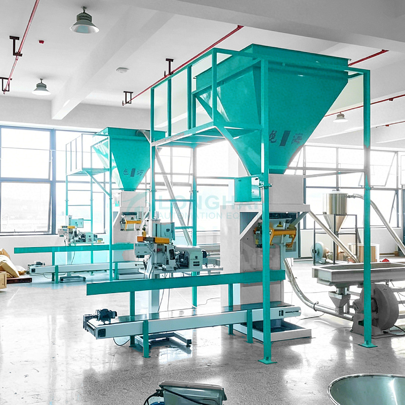 50kg Granule Packing Machine Corrosive Material Quantitative Particle Quantitative Bagging Scale With Sewing
