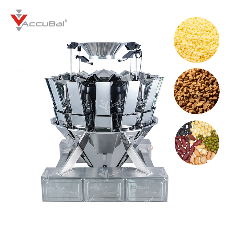 Automatic 10 Head Multihead Weigher Packing Machine Foshan Multihead Weigher Linear Multihead Weigher For Granule